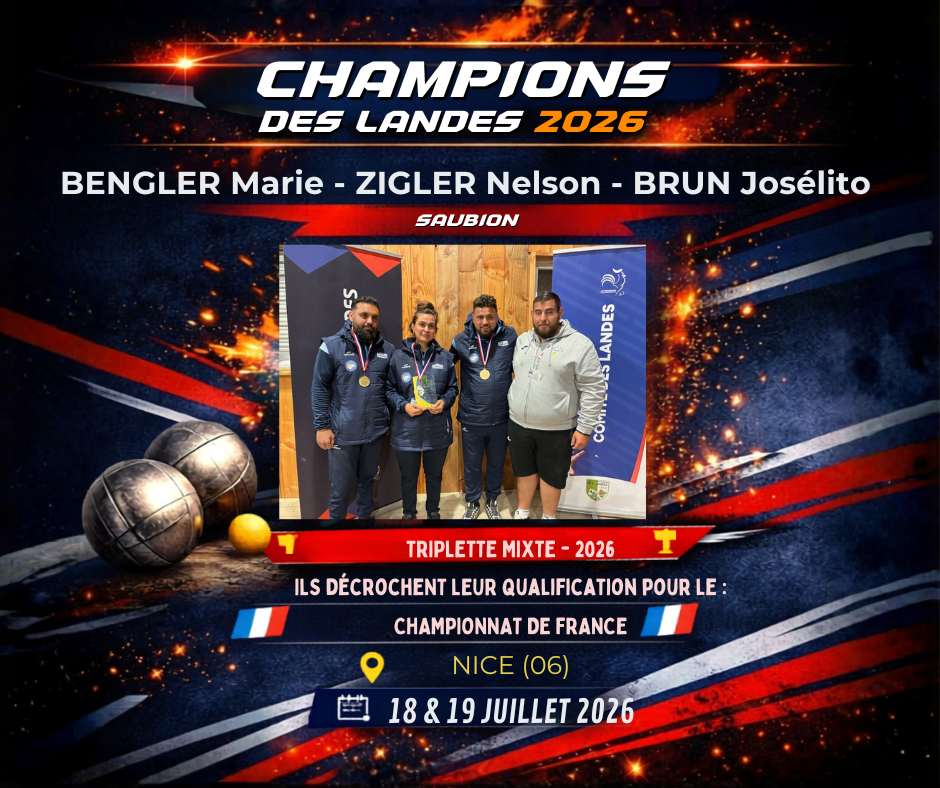 TRIPLETTE MIXTE 2026