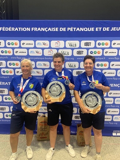 EXPLOI HISTORIQUE ! Notre triplette féminine est VICE-CHAMPIONNE DE FRANCE 2026 !