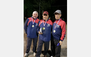 TRIPLETTES  VÉTÉRANS 2025