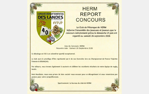 REPORTE AU 26 SEPTEMBRE HERM