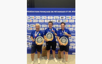 EXPLOI HISTORIQUE ! Notre triplette féminine est VICE-CHAMPIONNE DE FRANCE 2026 !