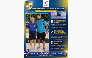 CHAMPIONNAT DE FRANCE TIR DE PRECISION JEUNE