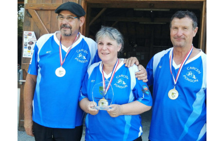 CHAMPIONNAT TRIPLETTES MIXTES VETERANS