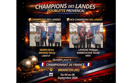 DOUBLETTE PROVENCAL 2026